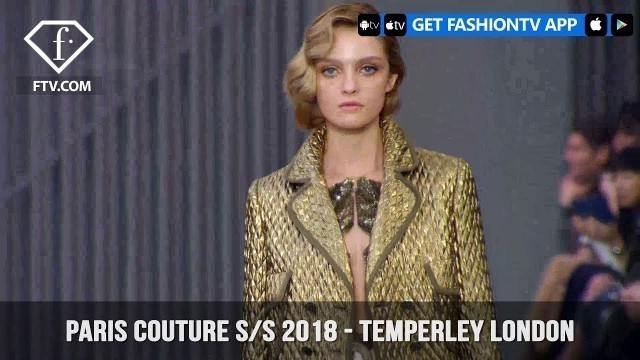 'London Fashion Week  Fall/Winter 18-19 - Temperley London | FashionTV | FTV'