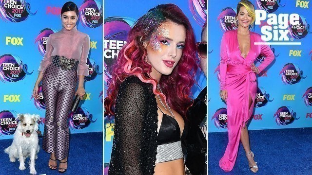 'Bella Thorne leads the fashion fails at the Teen Choice Awards | Page Six'