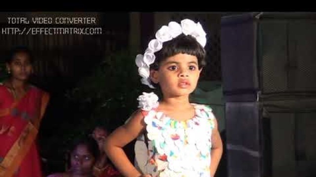 'Fashion Show  performance by  LKG Kids'