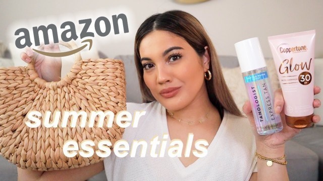 'AMAZON SUMMER ESSENTIALS☀️ Fashion, beauty, lifestyle must haves for summer!'