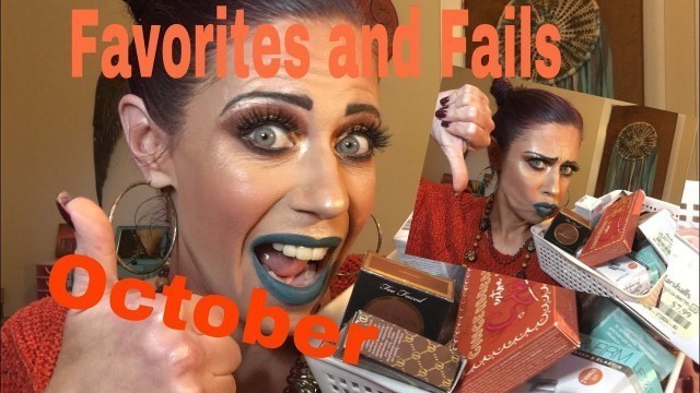 'October Favorites and Fails ! Makeup, skincare and a little Fashion !'