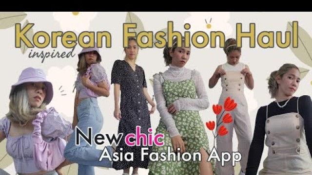 'Korean inspired Fashion Haul from Newchic Shopping App | Fashion Beauty Accessories & Home Interior'