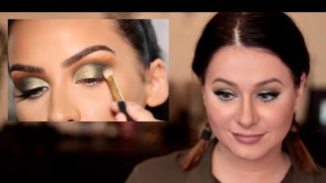 'Smokey Green Eyes Tutorial Following Carli Bybel\'s Video'