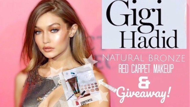 'GIGI HADID BRONZE MAKEUP TUTORIAL | CARLI BYBEL PALETTE *GIVEAWAY CLOSED*'